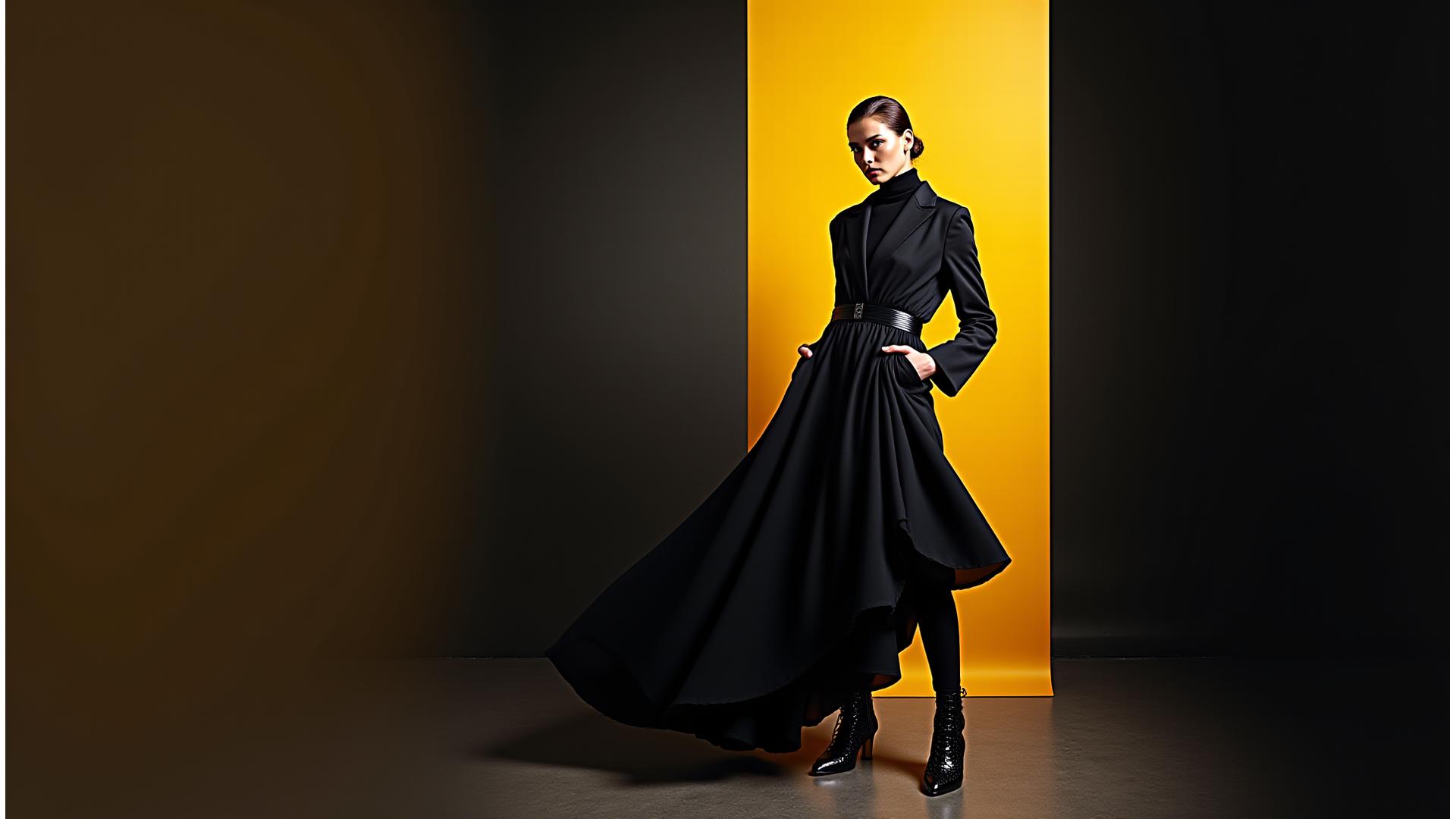 Høyaktuell motefotografering i urban setting